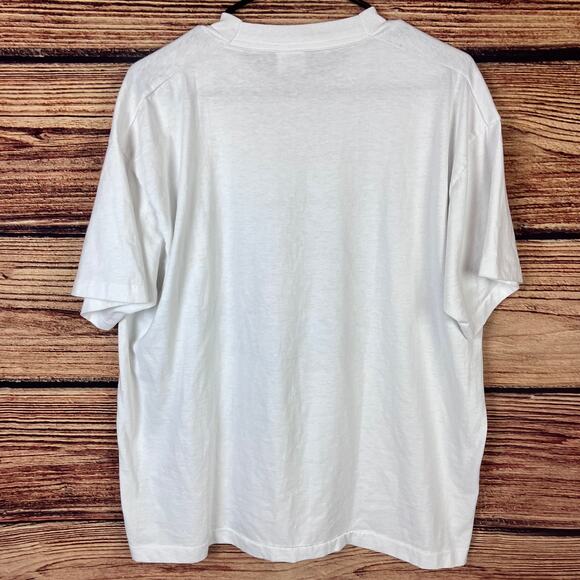 Vintage 1990s Hudson Essex Car Shop Single Stitch T-shirt - Picture 7 of 7